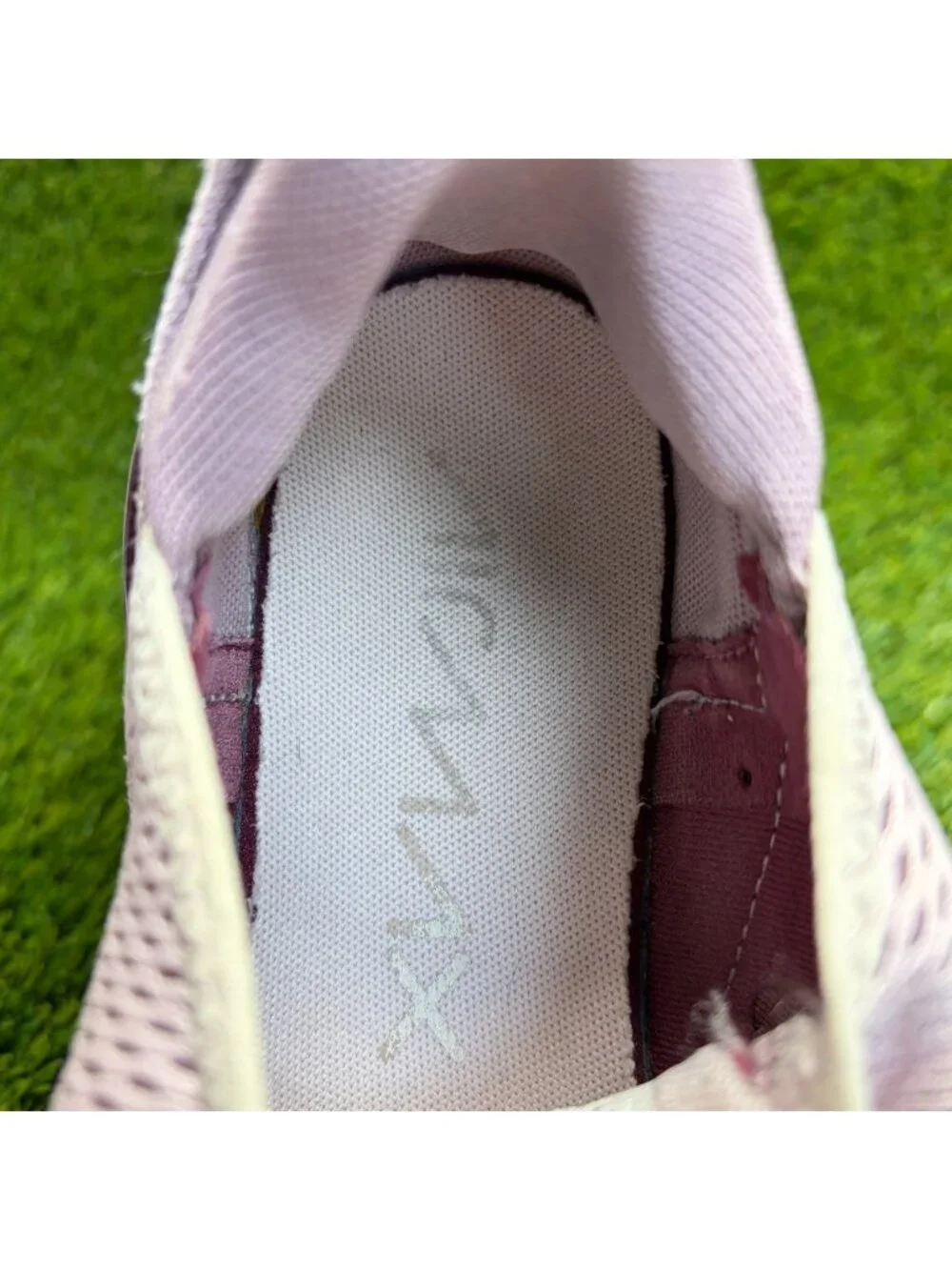 Nike Air Max 270 Womens Size 9 Barely Pink White Athletic Running Shoes Sneakers